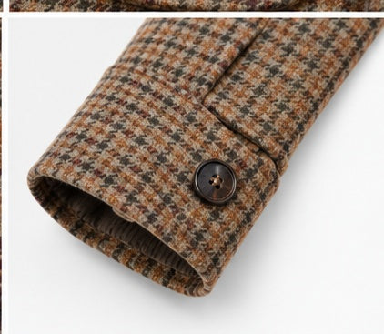 Manteau Mario — détail poignet