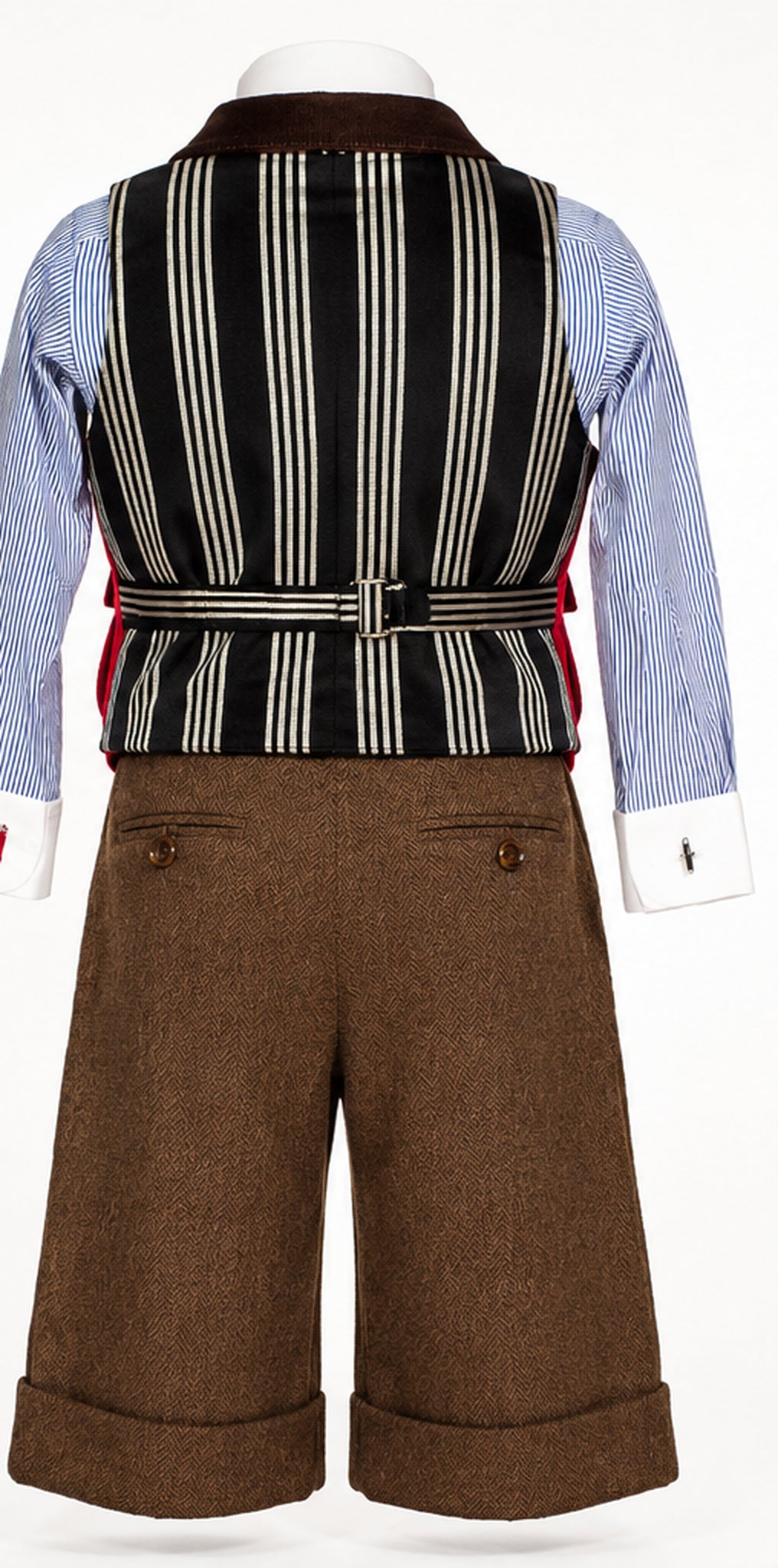Germain – gilet de palefrenier, vue arrière