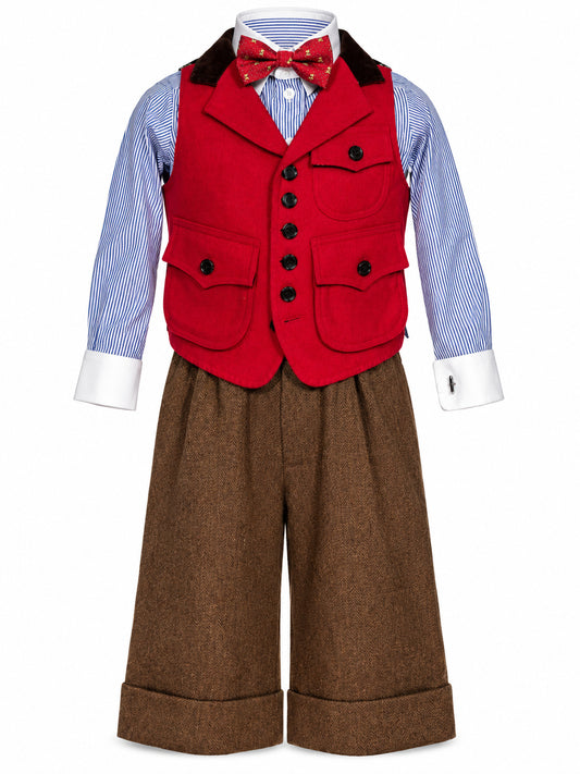 Germain – gilet de palefrenier, vue de face