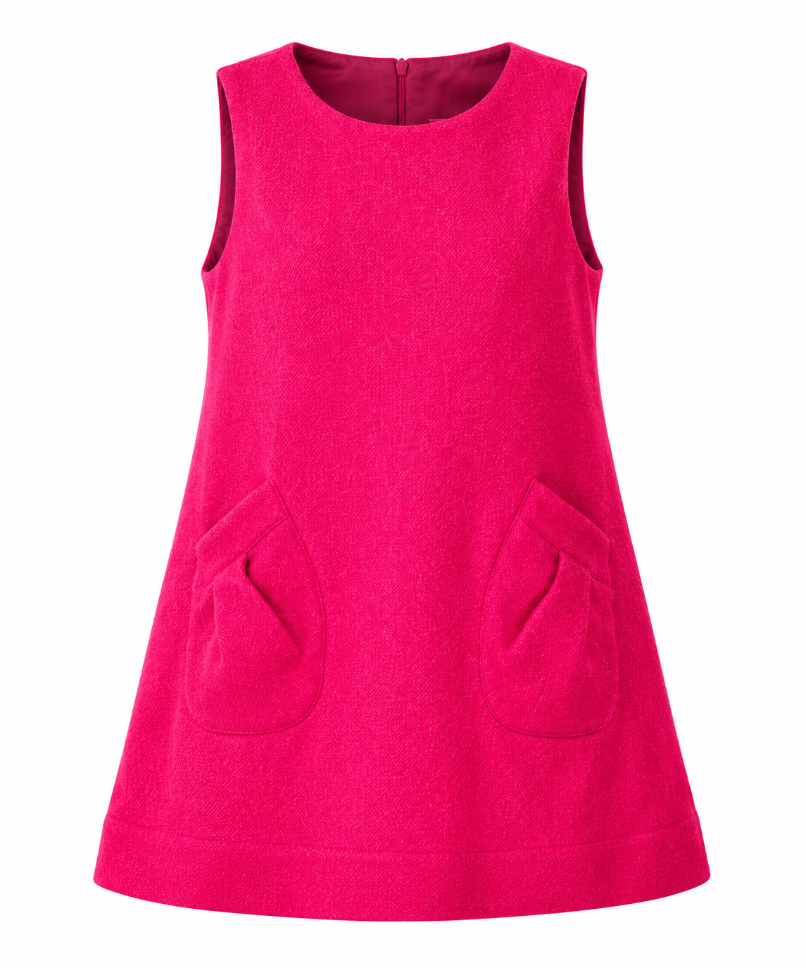 Robe pinafore Rose — vue de face